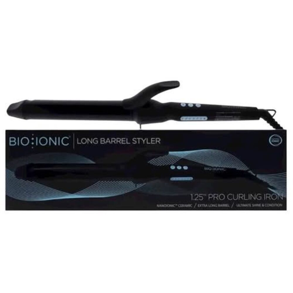 Bio Ionic 1.25" Pro Curling Iron - Black